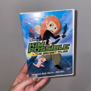 Disney Kim Possible: The Secret Files DVD - Blue and Orange Cover